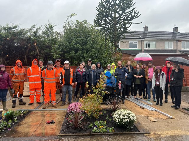 Kendal Supported Living Service Garden Transformation
