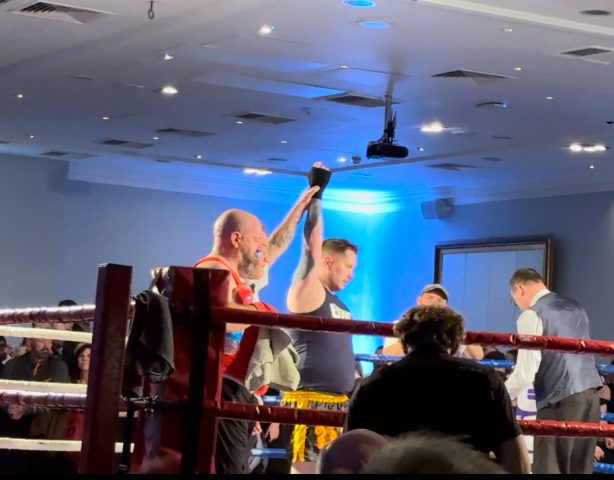 Ultra White Collar Boxing Event - Chris Wins in Blackpool