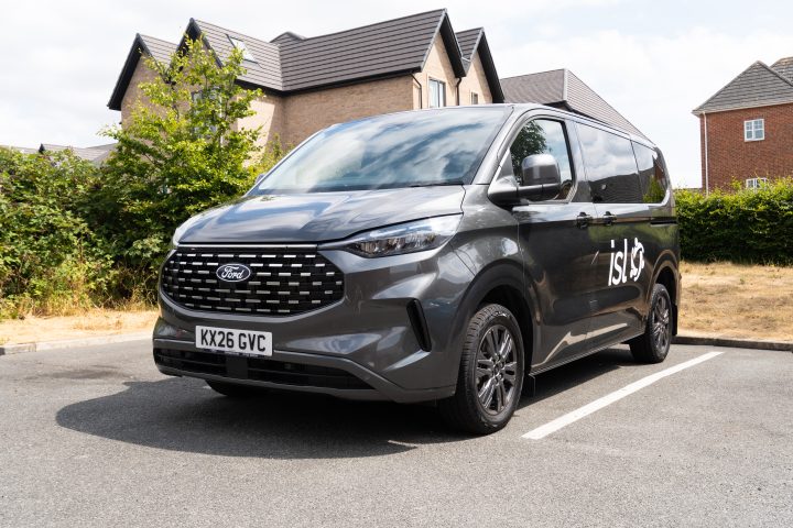 ISL Rapid Response team's new Ford Tourneo for secure mental health transport